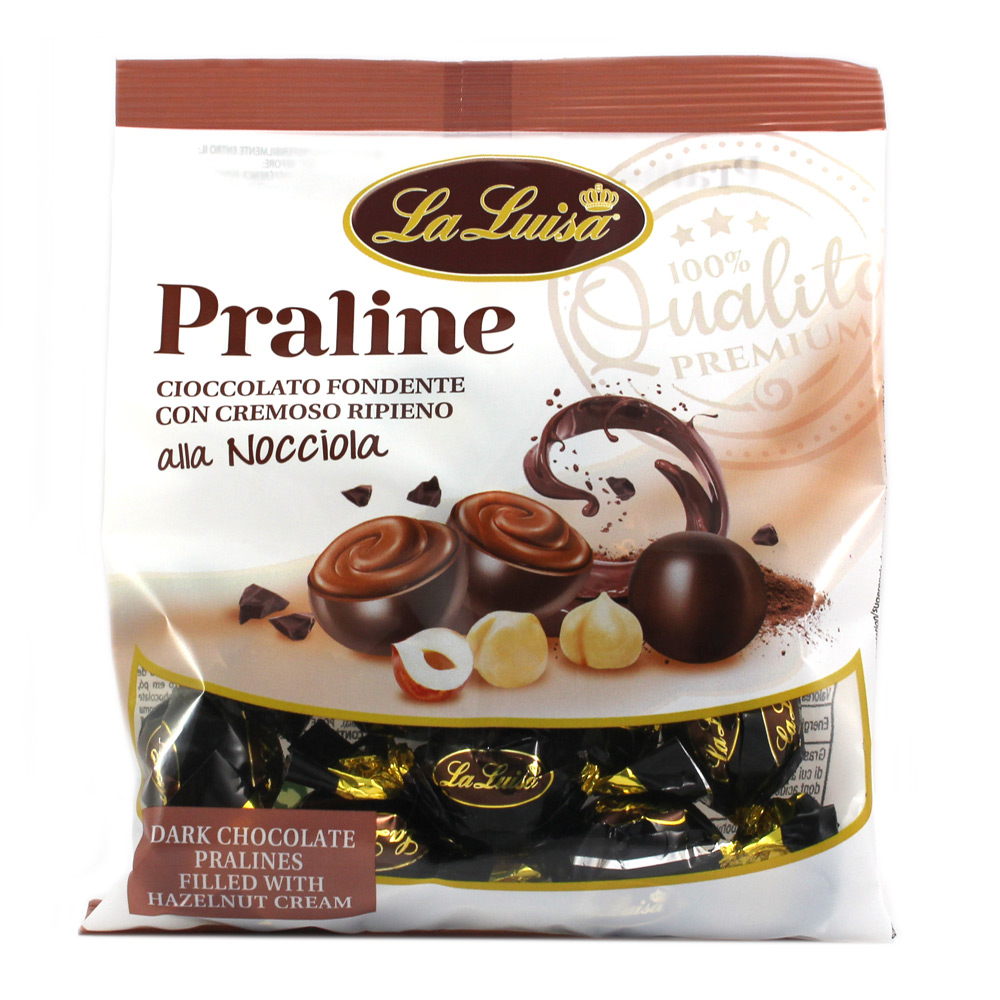 Praline Fondente cu Nocciola La Luisa